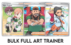 Bulk English Full Art Trainer Card